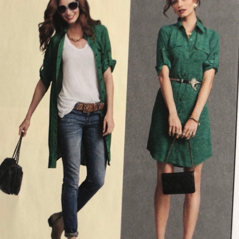Cabi Emerald Dress/Duster